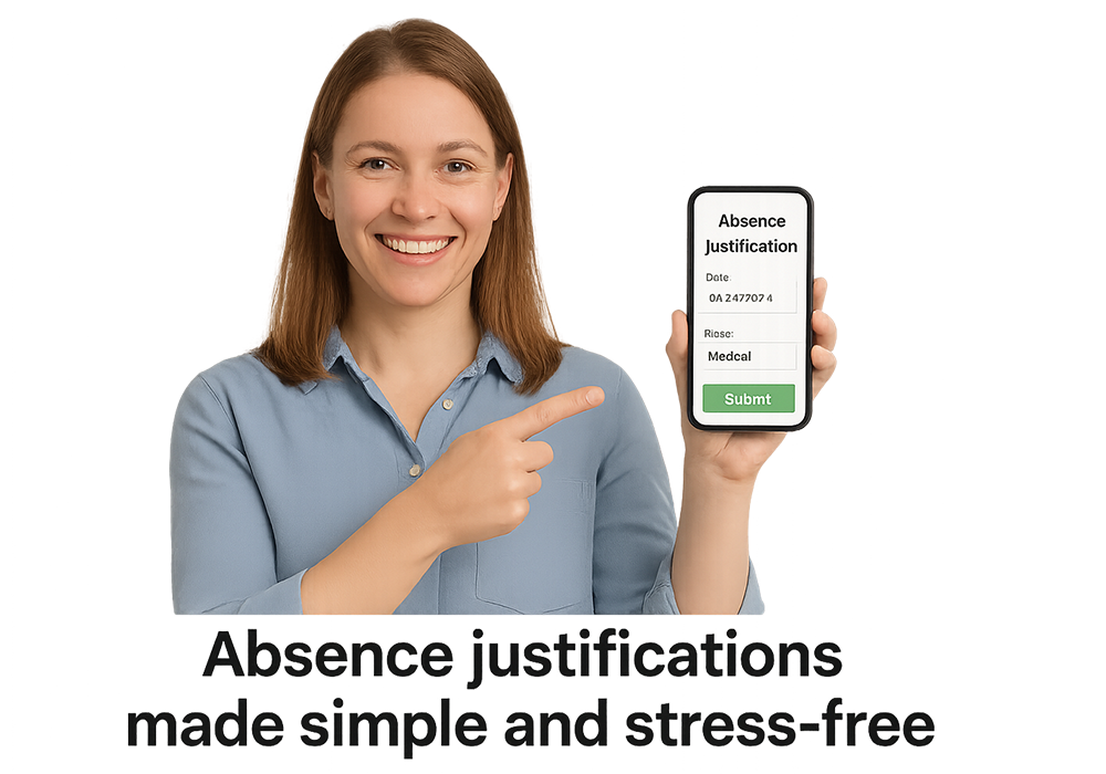 Submit Absence Reason Instantly
